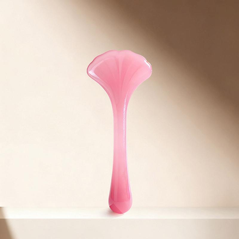 Ginkgo Shape Resin Face Gua Sha Board Gua Sha Massage Board For Face Firm Skin Care Gua Sha Spa Physical Therapy Beauty Product A