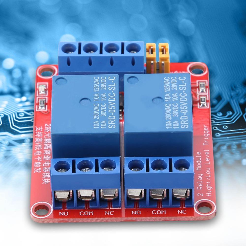 2 Channel High and Low Level Trigger Relay Module  DIY Electronics Projects