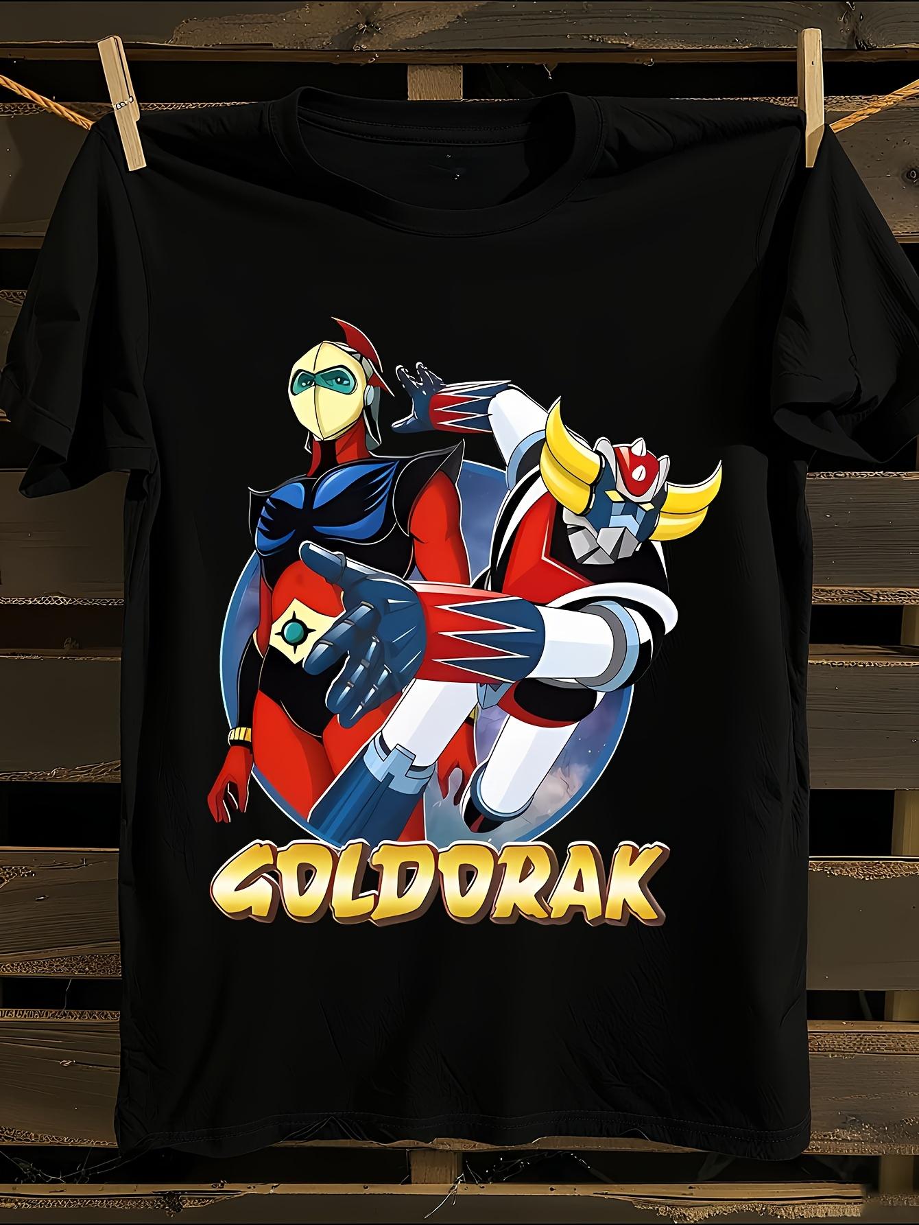UFO Robot Goldorak Grendizer Anime Graphic T-shirt XXXL