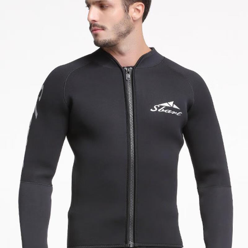 SBART Men's Thickened Two-Piece Long-Sleeve Diving Suit