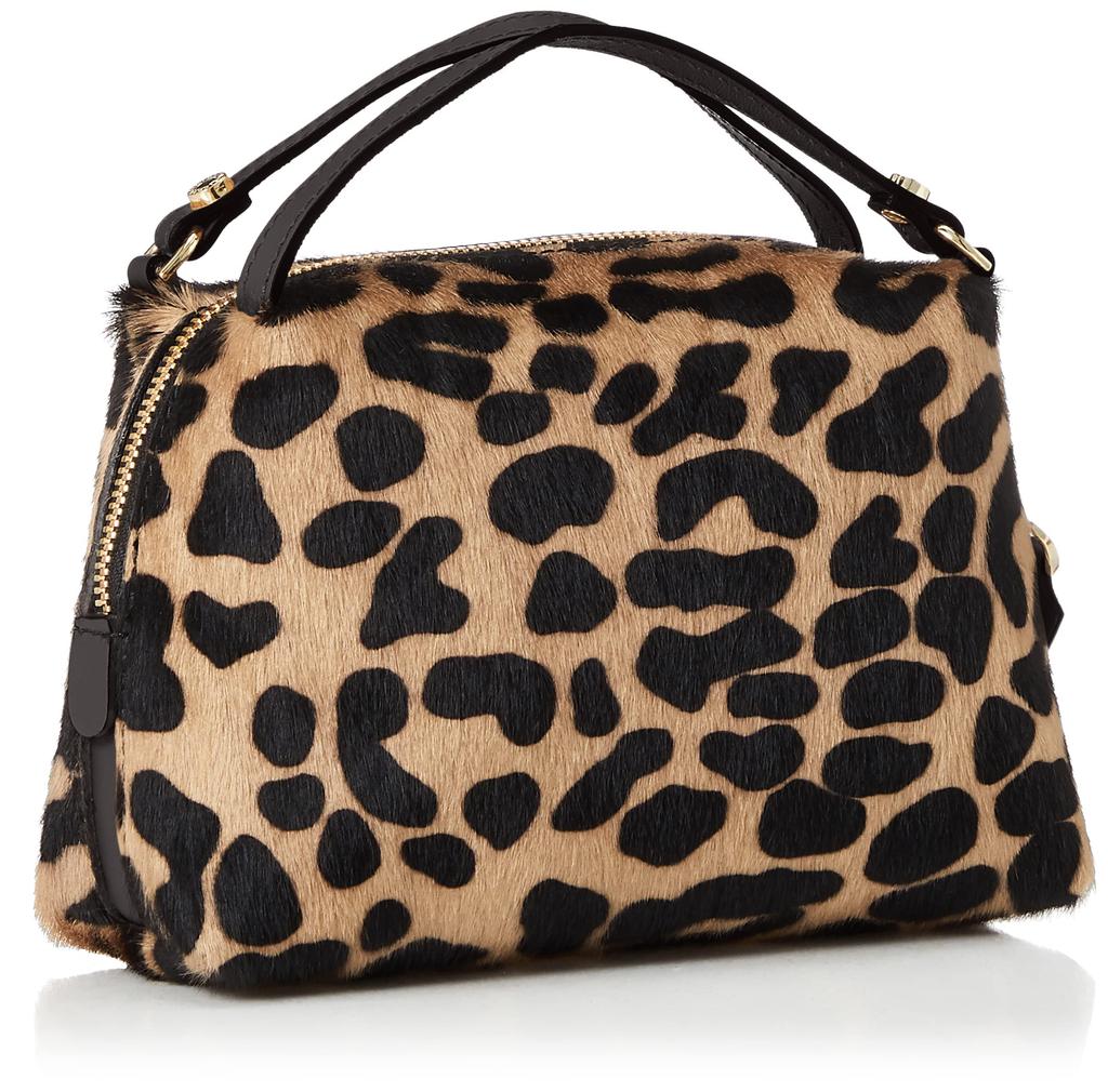 Umhängetasche BS 8145 ALIFA [Gianni Chiarini] CAV-PL Damen LeoMacchiaNera-Nero [item]