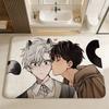 Passion Bl Anime Floor Mat Rectangle Anti-slip Home Soft Badmat Front Door Indoor Outdoor Mat el Decor Mat