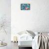 Metal Wall Art Vintage Flamingo Garden Decor Outdoor Animal Poster