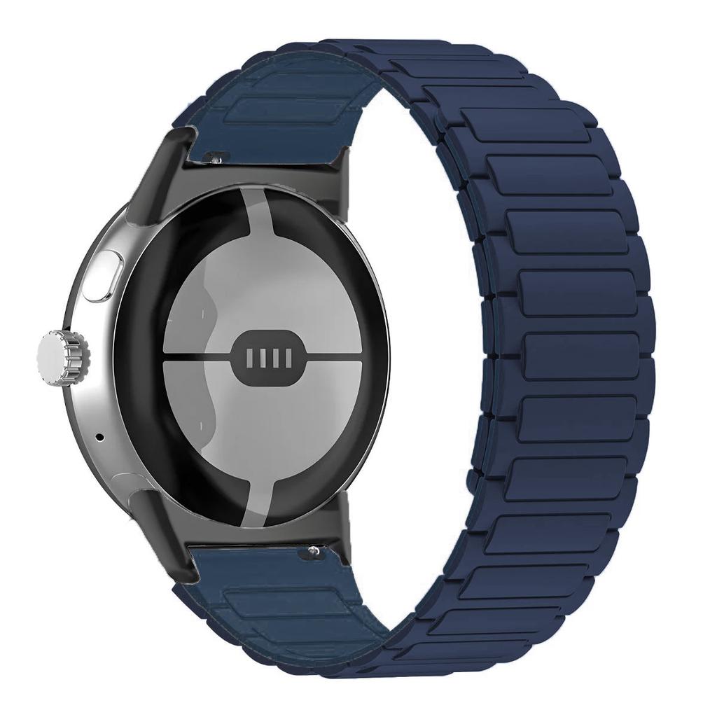 Für Google Pixel Watch 3 2 1 45mm 41mm Magnetisches Silikon-Ersatzarmband für Google Pixel Watch 3 2 1 Sport-Armband