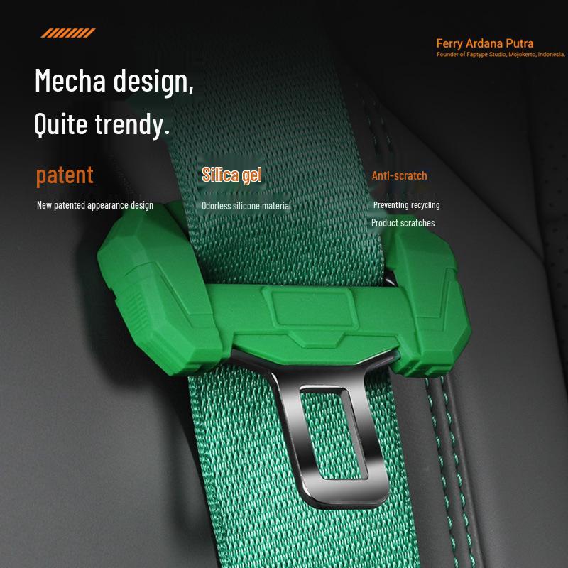 Silicone Seat Belt Buckle Cover for Zeekr 001/009/7X - Anti-Collision & Scratch Protection