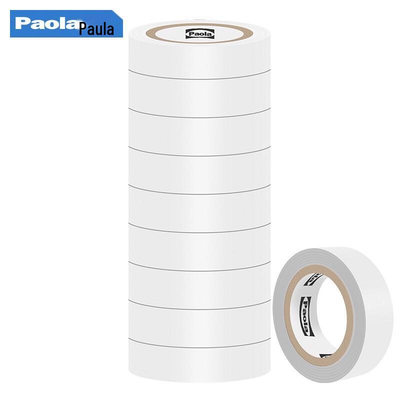 Paola PVC Electrical Insulation Tape 10m x 10 rolls