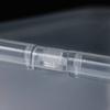 6/12/24 st 4,5 Transparent Fyrkantig Vikbar Liten Låda Pärlor Fiskekrok Skruv Plast Förvaringslåda Ring Örhänge Halsband Förpackningslåda