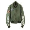 VANSON Flight Jacket L Khaki Blouson Men's Used