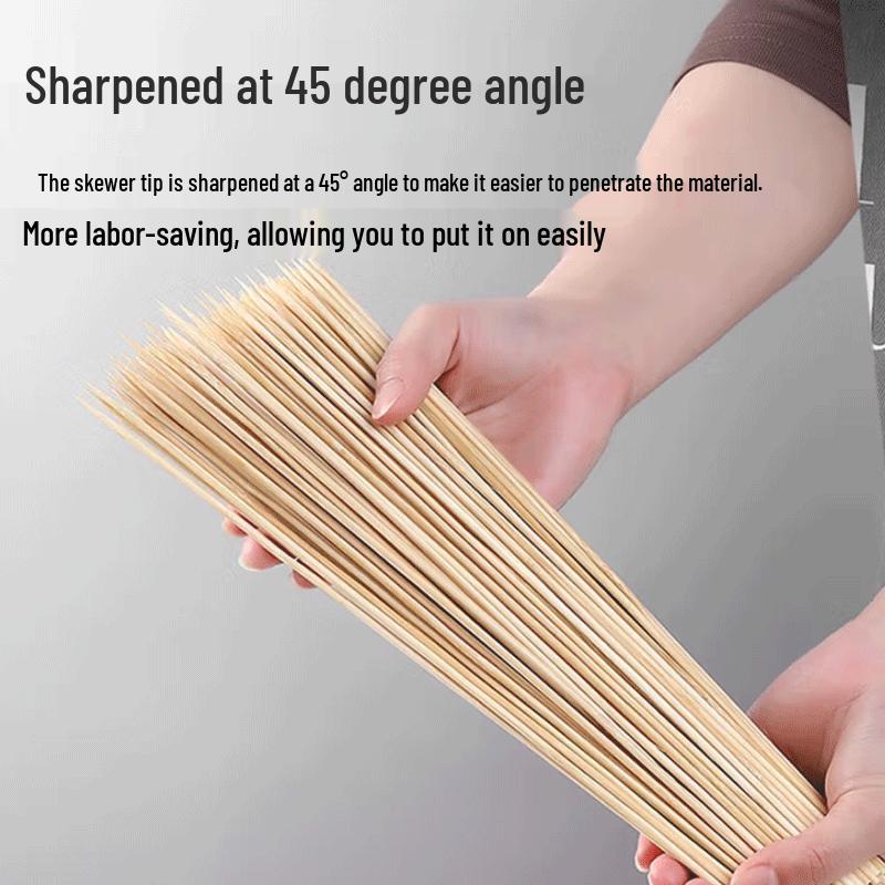 Одноразовые бамбуковые шампуры для барбекю