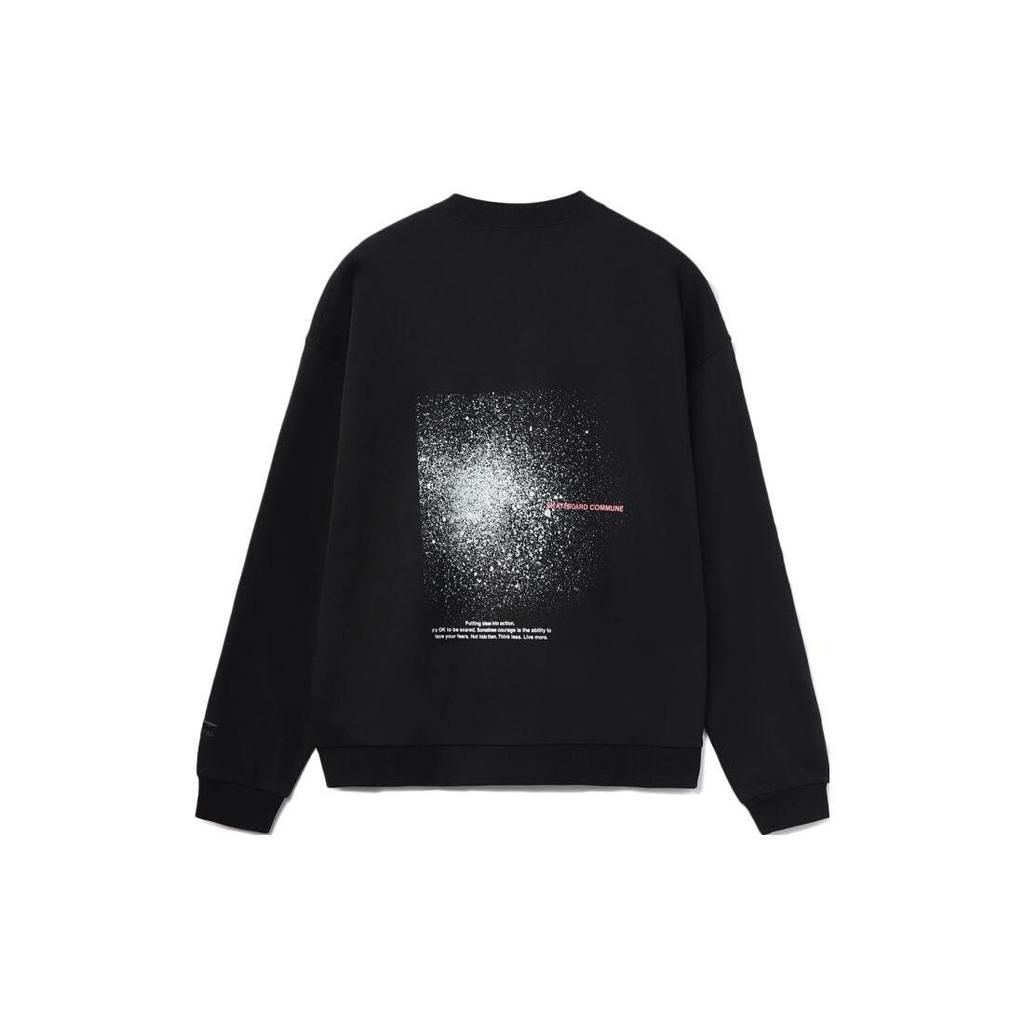 Li Ning Skateboard Sweatshirt Men's Black AWDR447-1