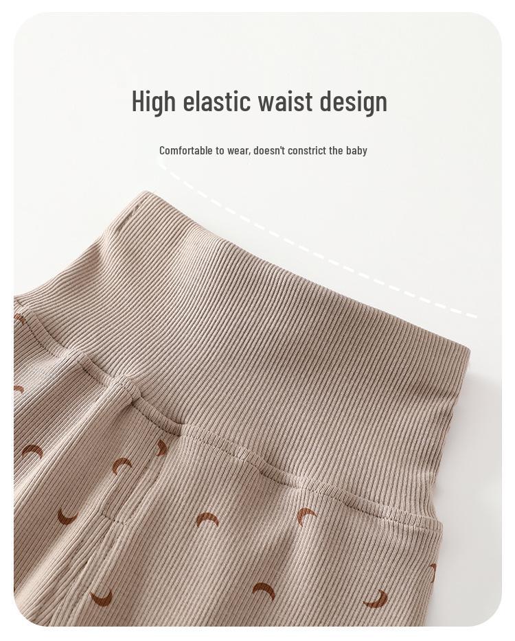 Baby Cotton Split Suit: Boys' and Girls' Autumn Pajamas Set