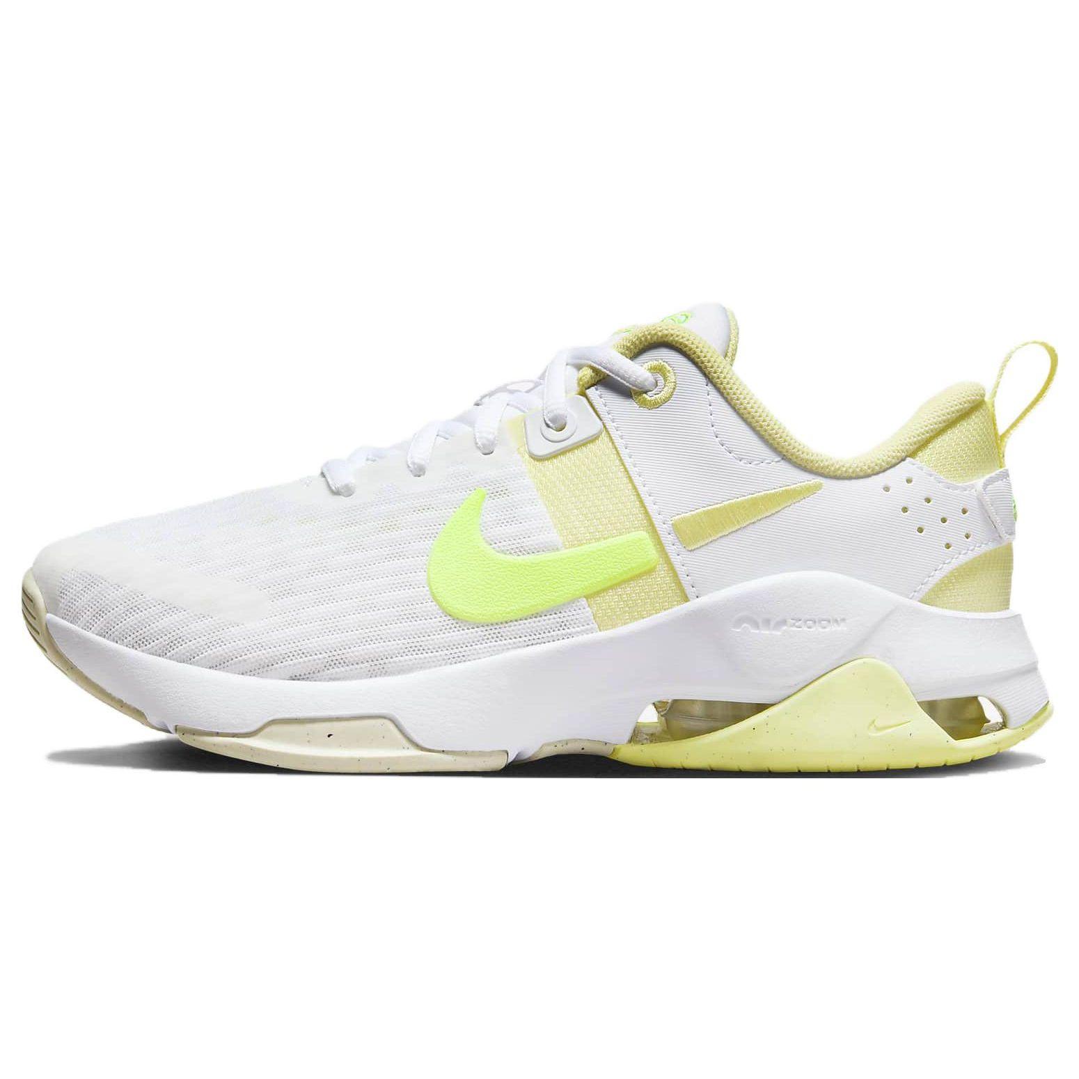 

Nike Zoom Bella 6 Удобные Универсальные Нескользящие Прочные Низкие Тренировочные Кроссовки Унисекс Белый Желтый DR5720-105 36.5