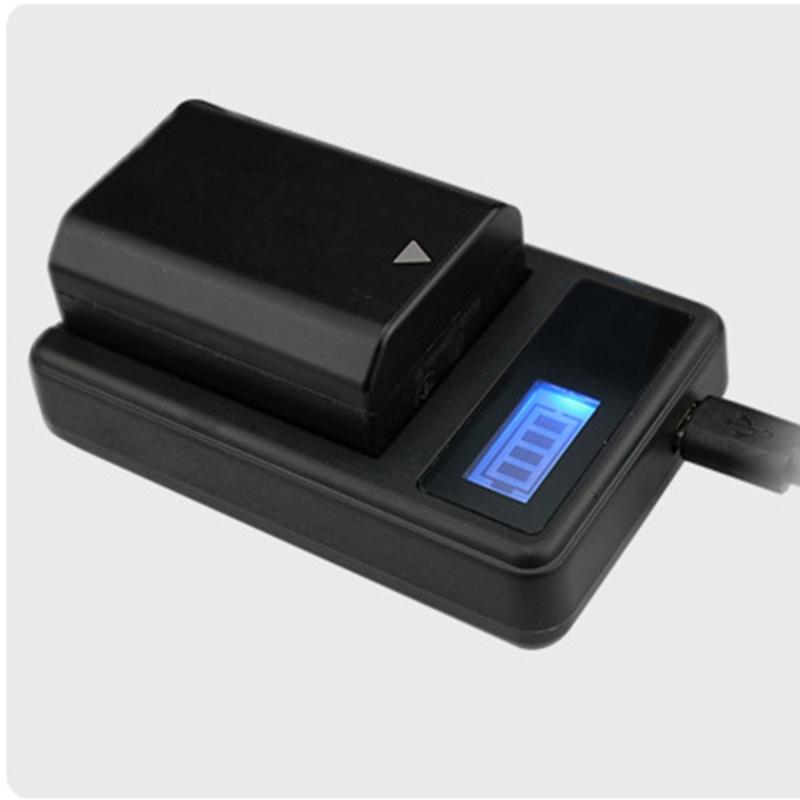 Portable LCD USB Chargers for NEX5 NEX5R NEX5N NEX3 NEX3N NEX7 Battery Convenient and Compact Charging Solution