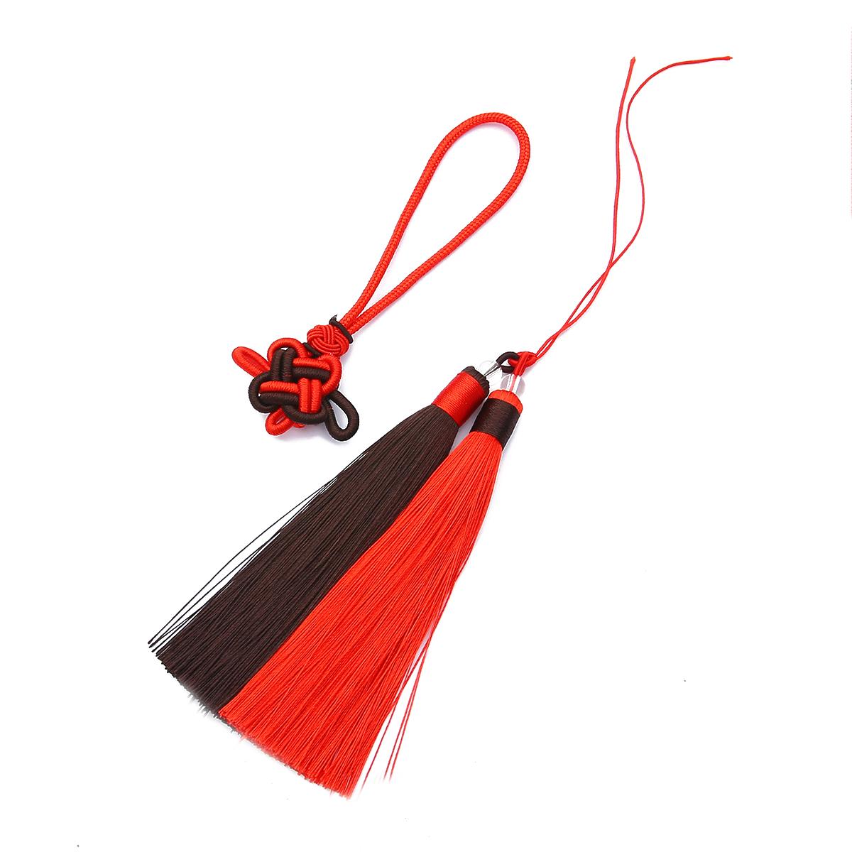 

Китайские узлы, кисточки из ледяного шелка для ювелирных изделий «сделай сам», аксессуары для шитья домашних штор, сумка для ключей от машины, подвеска, кисточка для рукоделия