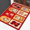 40*60cm Chinese New Year Door Mat Cartoon Pattern Entrance Door Rug  Chinese New Year