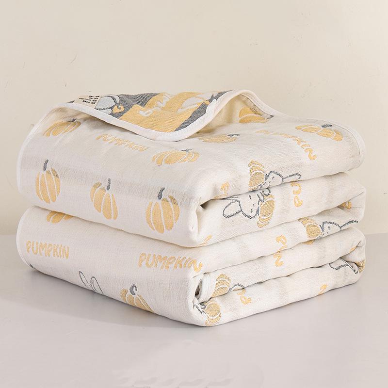 Six-Layer Pure Cotton Gauze Blanket for Summer – Baby Nap & Child's AC Cover, Gift