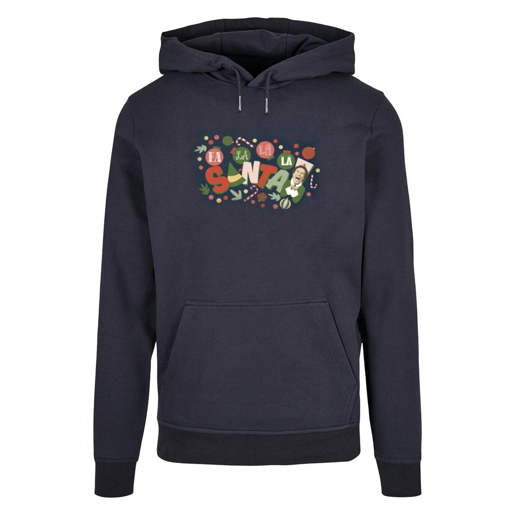 Elf Womens/Ladies Santa Fa La La Hoodie