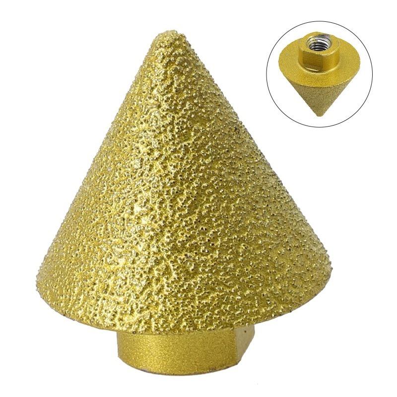 Diamond Drill Bits Grinding Wheels M10 Threaded Polishing Ceramic Tile Engraving Cutting 38 50MM Tapered Chamfering Utility