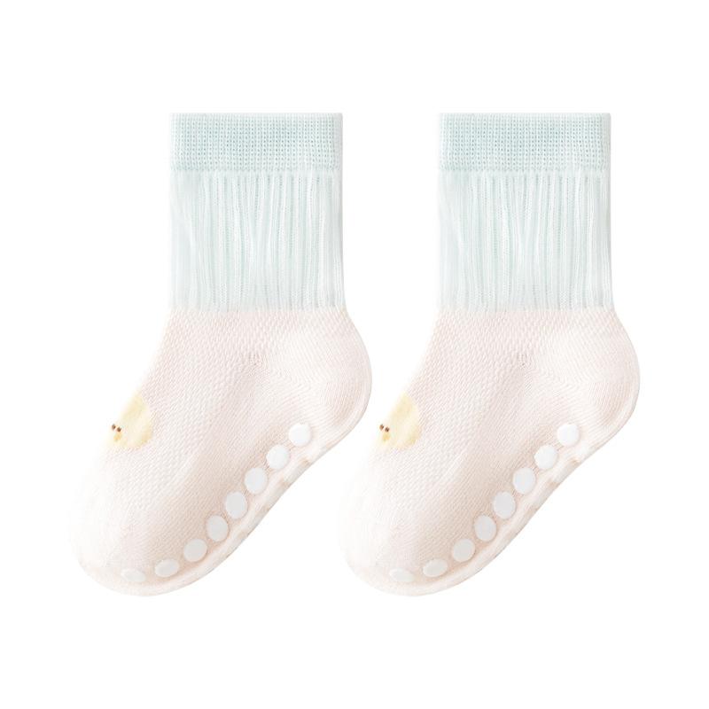 

Baby Socks Boys Girls Children Non-Slip Socks Cute Cartoon Pattern Kids Boys Girls Floor Socks Comfortable Breathable for Toddler Summer L