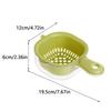 This Sink Strainer/colander Set (colander and Bowl In One) Is Perfect for Draining Vegetables, Meat, Salads, Noodles, and Rice. It's Heat-resistant an