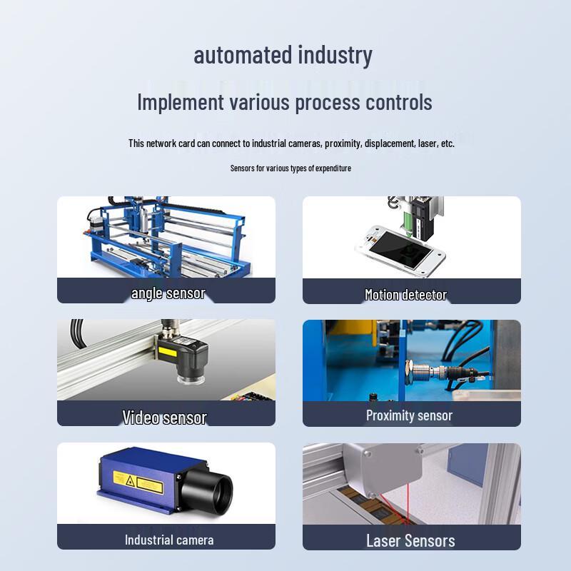 EB-LINK 10G PCIe X4 Quad-Port SFP Single-Mode Fiber Network Card