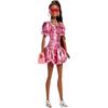 Barbie Deluxe Style Bubble Dress Playset with Doll and House for Role Play Ages 4 and Up Pink