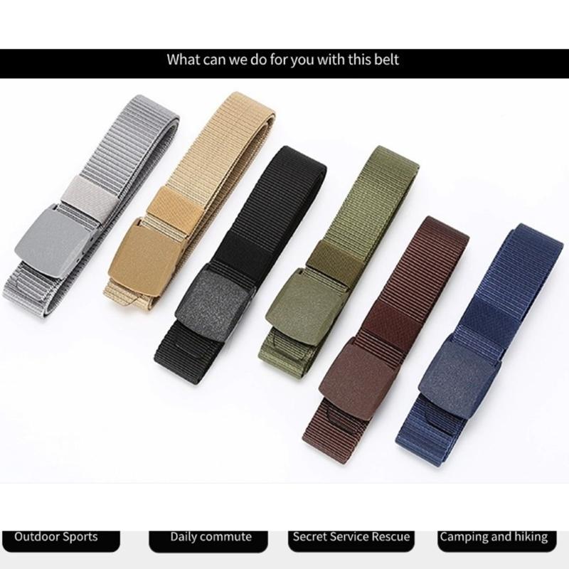 Trimmable Waist Belt Wear Resistant Waist Belt for Jeans Adjustable Length Belt