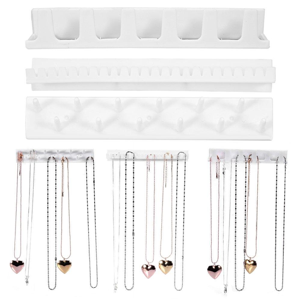 ZJchao Jewery Hanging Hook, Necklace Ring Earrings Accessory Display Jewery Organizer Wall Hanging Display Hook Holder or Necklace, Wall Decor