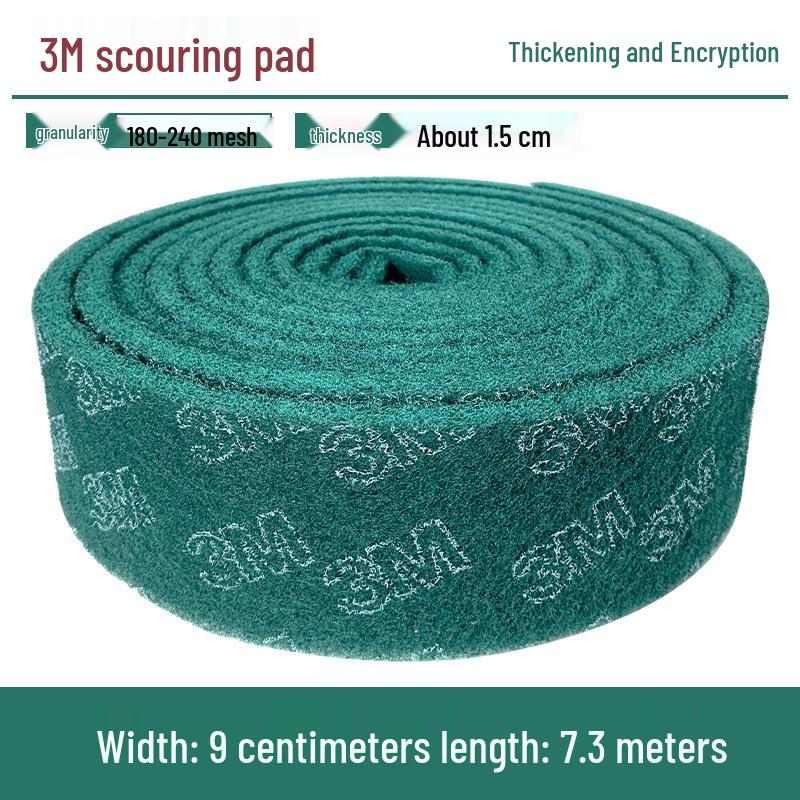 3M Stainless Steel Scouring Pad Roll for Kitchen Pot Brush & Rust Removal