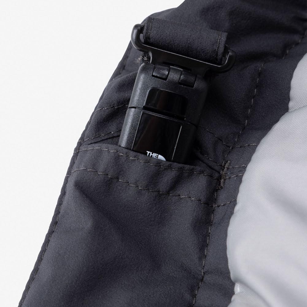 The North Face Baby Free Size Multi-Shell Blanket, Unisex, Waterproof, Photonic, Cold-Weather, Water-Repellent, Pocketable, Black,
