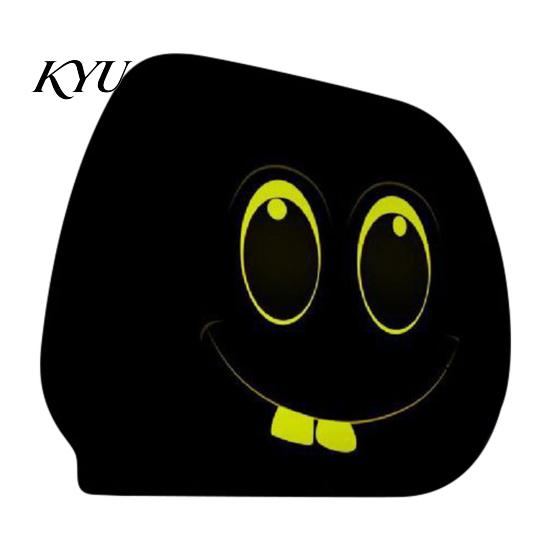 Universal Fit Vehicle Interior Decor Car Headrest Cover, Funny Horror Cartoon Print, Stretchy Seat Easy Install Sleeves Protector, Auto Decoration for