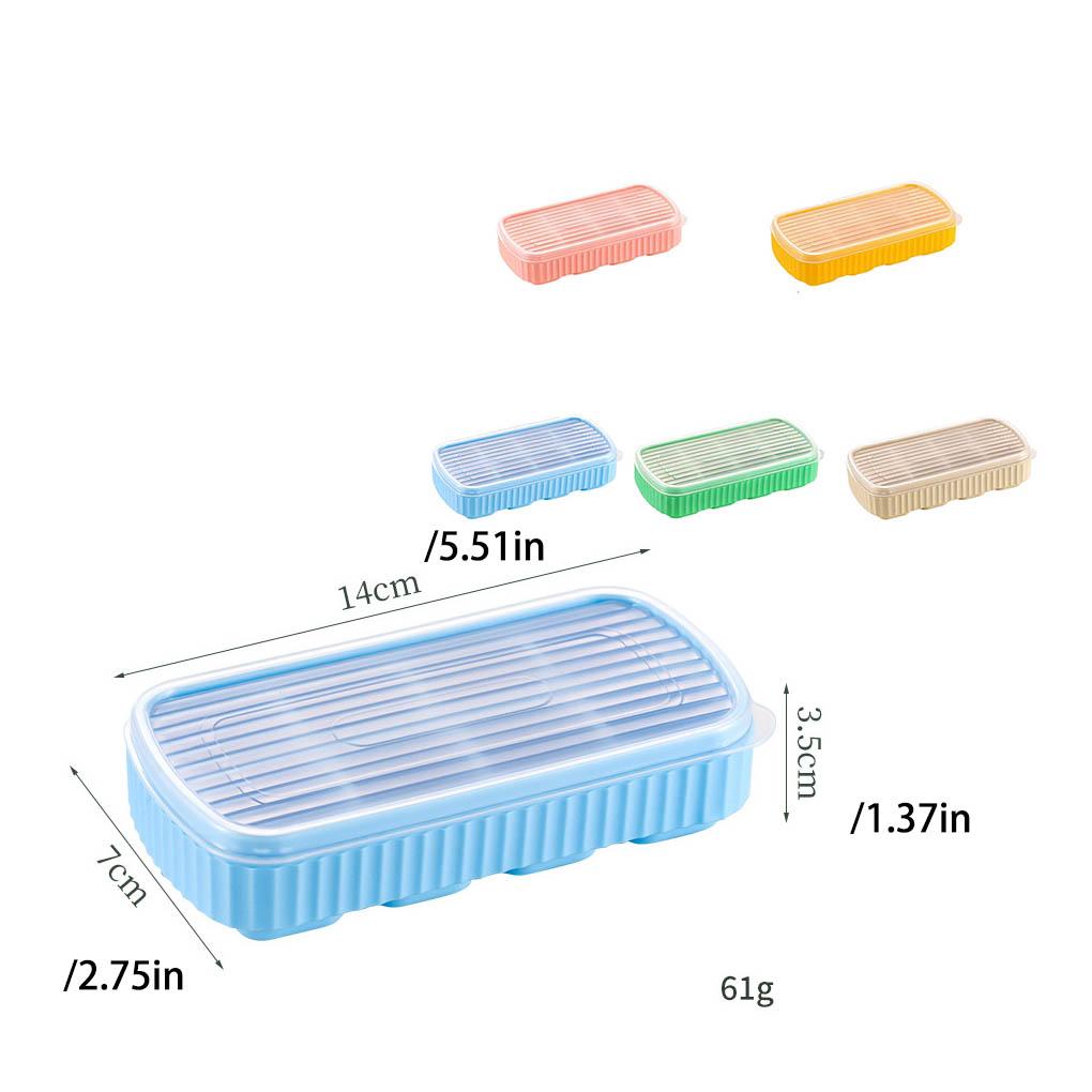 Tragbare Wiederverwendbare Silikon Eiswürfelform Bar Club Flexibel Staubdicht Weineiswürfelform mit Deckel Gadget Zubehör