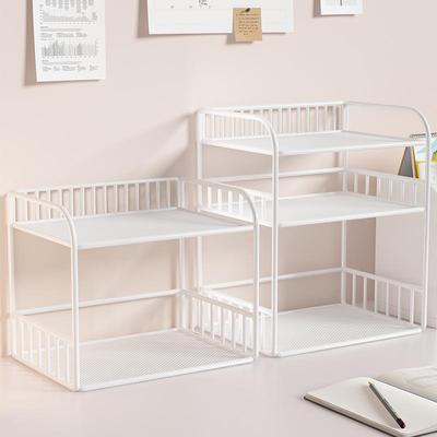 Multilayer Desktop Bookshelf Organizer for Office, Study, Dorm, and Dining Table.