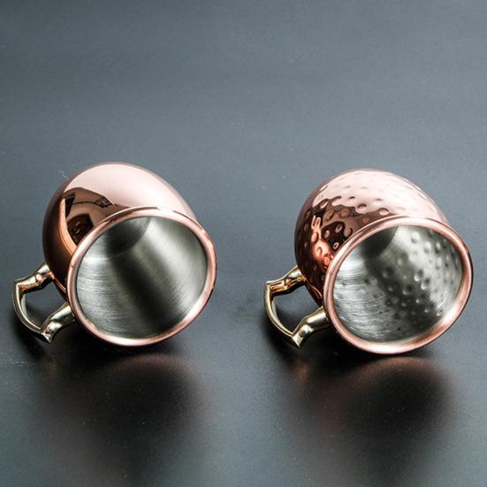 60ml Moscow Mule Mug Rustfritt stål Øl Vin Vann Melk Kaffekopp Drikketøy