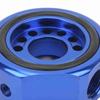 11Pcs VTEC Head Conversion Kit Oil Filter   Plate Adapter Aluminum Replacement for   LS B18 B20
