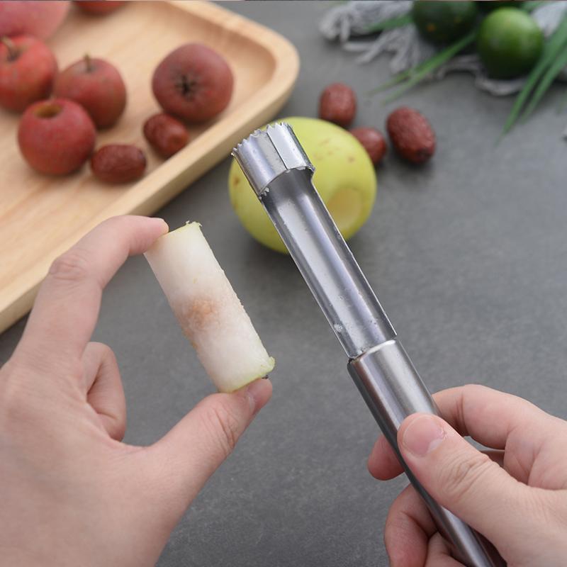4/6 Pcs Fruit Core Remover Cutter Kitchen Gadgets Stainles Steel Home Vegetable Tool Red Dates Corers Fruit Core Remove Tool