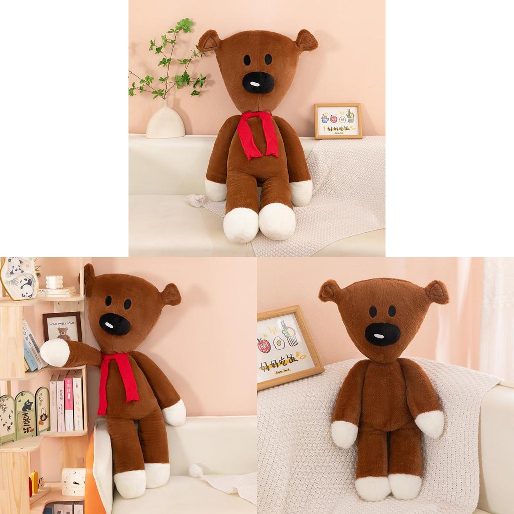 Mr Bean Teddy Bear Plush Toy With 3d Cotton Filling For Kids And Girls Gift