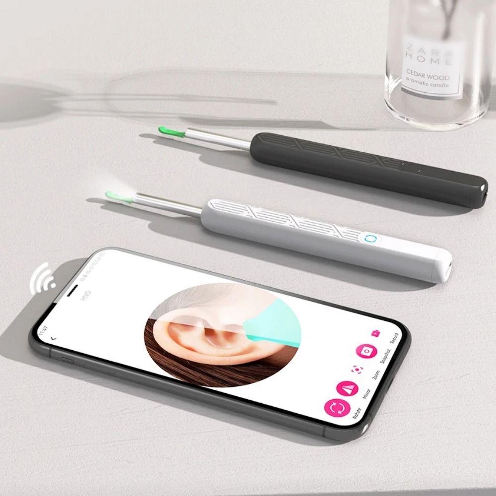 HD Camera Ear Cleaner Full Set Smart Wireless Otoscope Ear Wax Removal Tools  Teeth Inspection