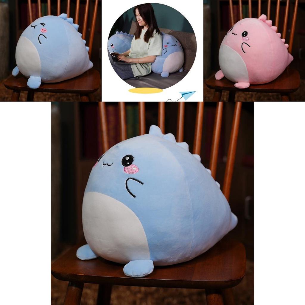 Squishmallow Dinosaurier Plüschtier Superweicher Kurzplüsch Blau/rosa 20cm/7.87in