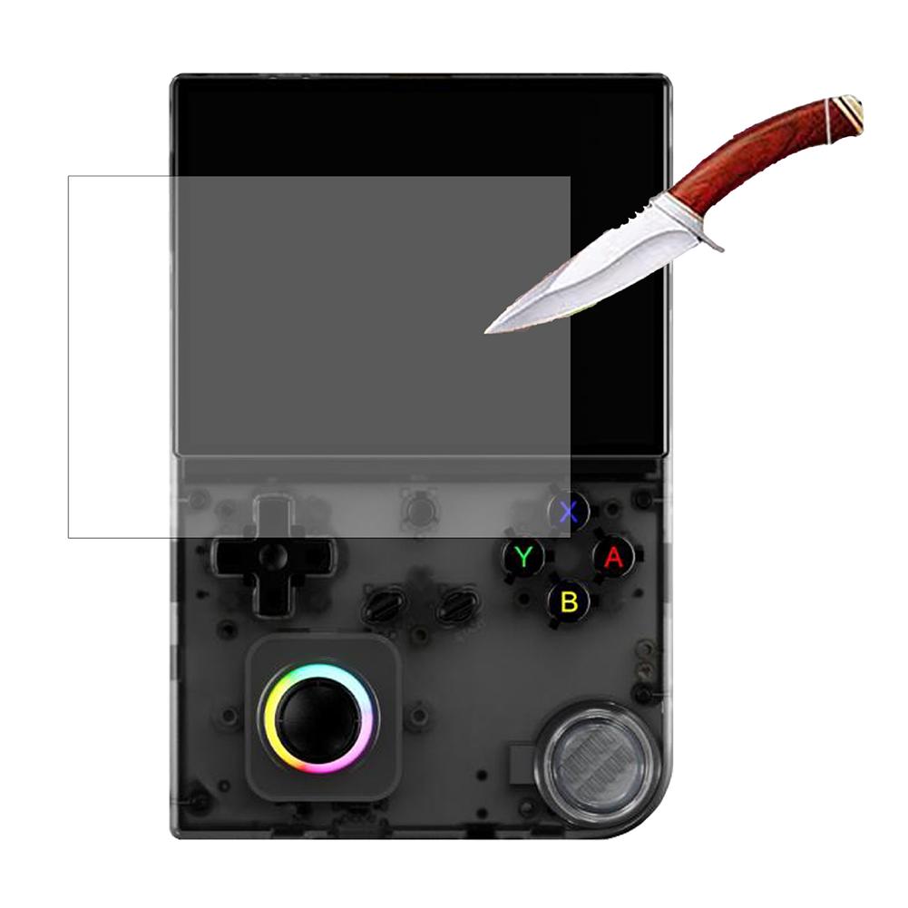 Tempered Glass Screen Protector 9H Hardness HD Anti-Fingerprint Clear Protective Film for RG40XXV Handheld Game Console