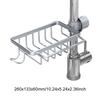Kitchen Drain Shelf 3-Tier Multi-Functional Kitchen Storage Rack Kitchen Sink Organizer Large Over The Sink Dish Rack with Cover