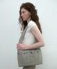 Trimarch Vintage Eyelet Shoulder Bag / Gray