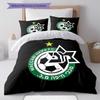 Maccabi Haifa Art Pattern Bedding Home Decoration Birthday Gift ( 1 duvet cover + 2 pillowcase, without core),fan merchandise.