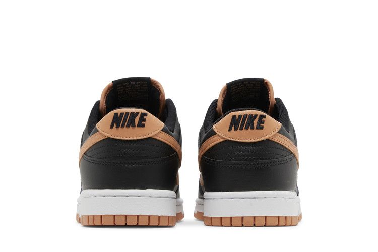 Nike Dunk Low Black Amber Brown Men's Sneakers