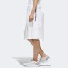 Adidas Neo Solid Color Mid-Length High-Waisted Casual Skirt Women Skirts White FN6556