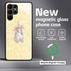 Easter Phone Case For Samsung S26 S25 S24 S23 S22 S21 Plus Ultra Note20 Glass Magnetic Case