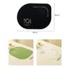 Silicone Placemats, Irregular Oval Placemats, Heat-resistant and Easy-to-clean Silicone Placemats, Anti-slip Silicone Placemats,
