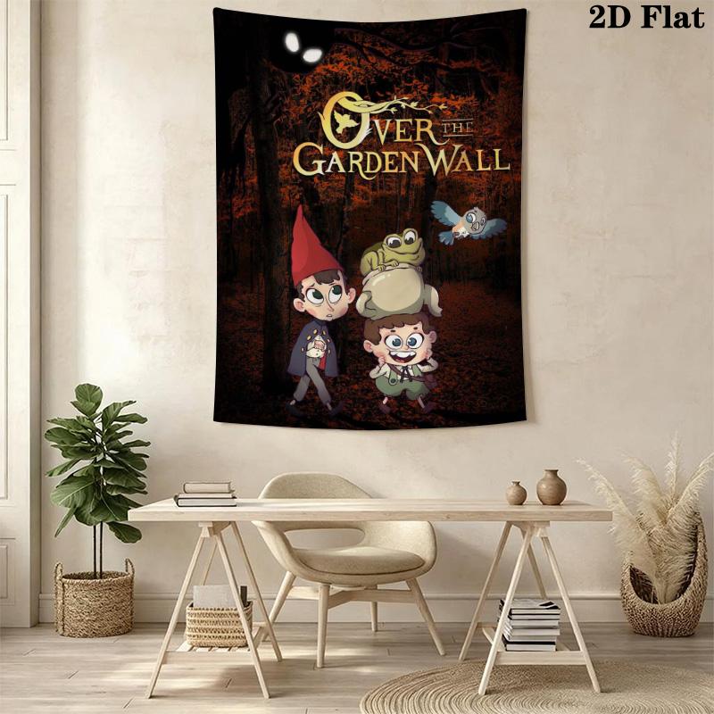 Fantasy Garden Wall Cartoon Pattern Home Decor Tapestry, Wall Hanging, Decorative RV Wall Cloth.ZGT0914218