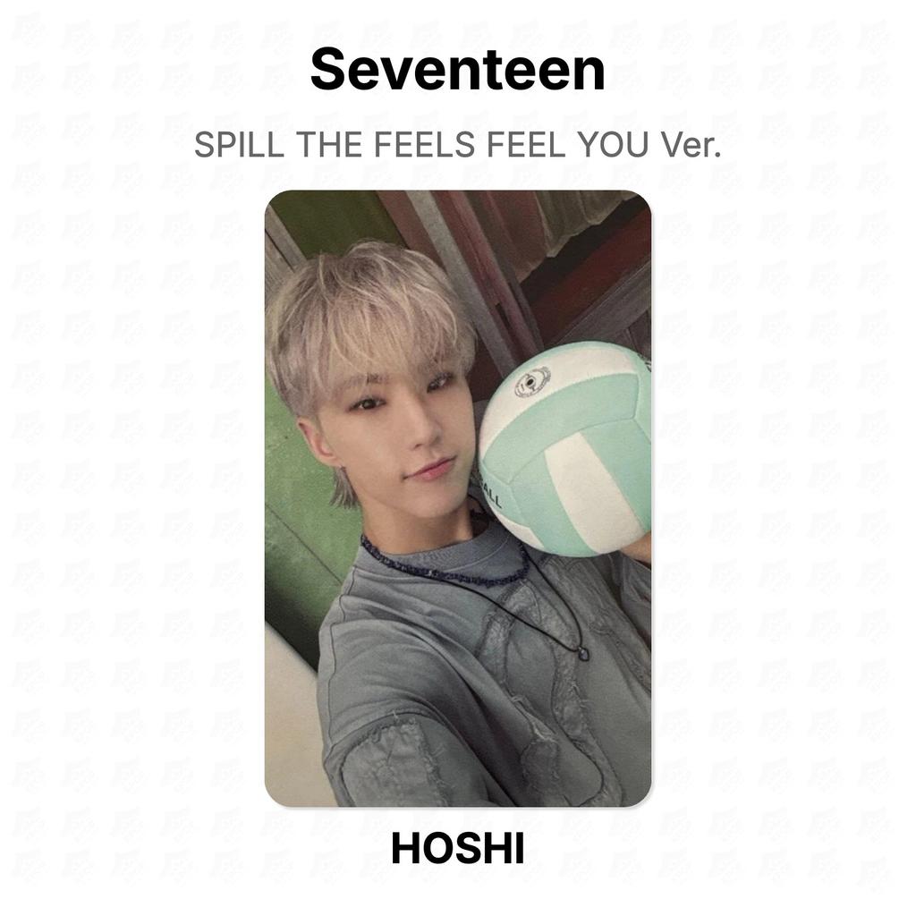 Seventeen SPILL THE FEELS FEEL YOU Ver. Official Photocard