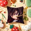 Code G-Geass Z-Zero Anime Cushion Cover Plush Fabric Soft Double-Sided Printed Sofa Warm Winter Home Gift Pillow Cover